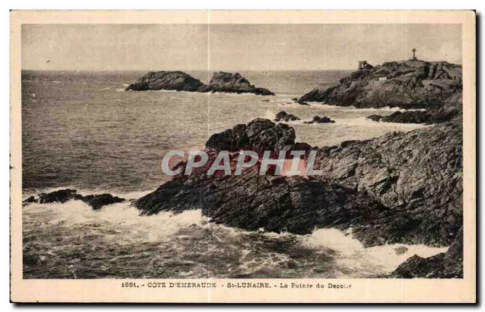 Küste der Smaragde - St-Lunaire - Pointe du Decolé - Vorderseite