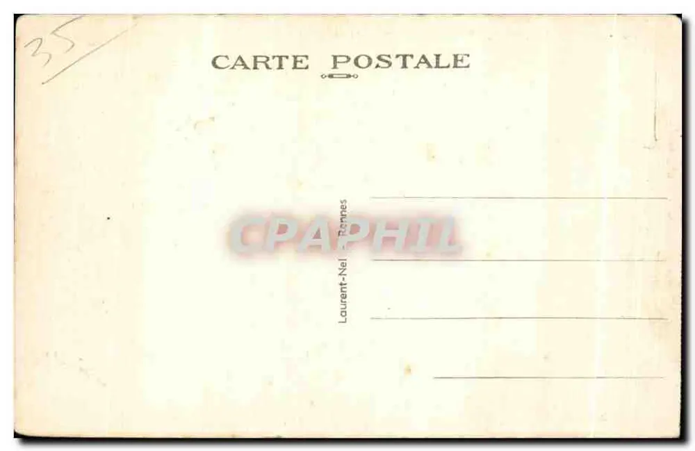Côte d'Émeraude — Ponta do Décollé — Saint-Lunaire — n° 1683 - Verso
