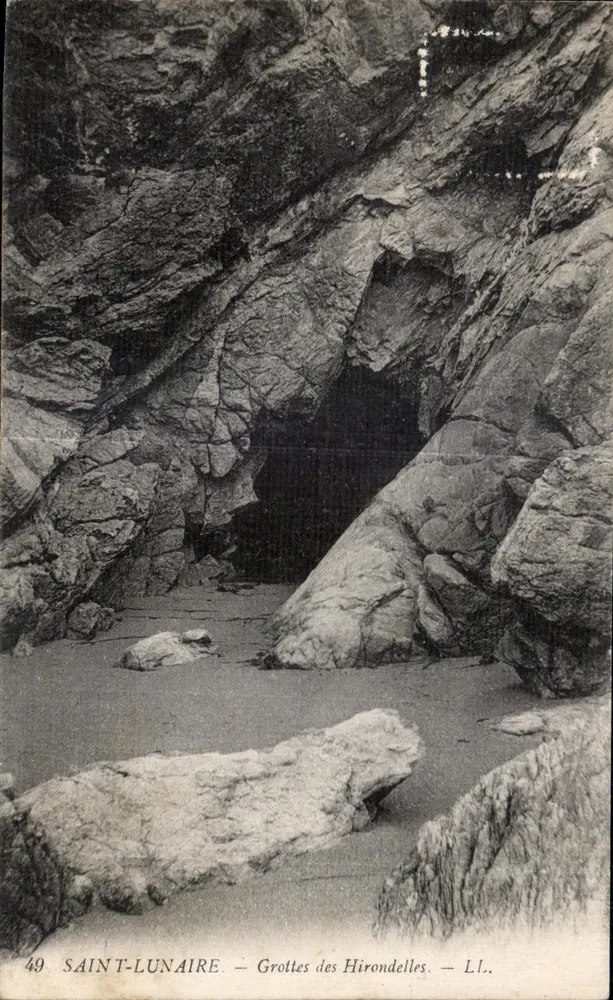 Saint-Lunaire — Schwalbengrotten — LL. - Vorderseite