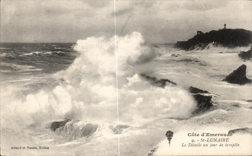 Côte d'Émeraude — St-Lunaire — Artaud et Nozais, Nantes - Vorderseite