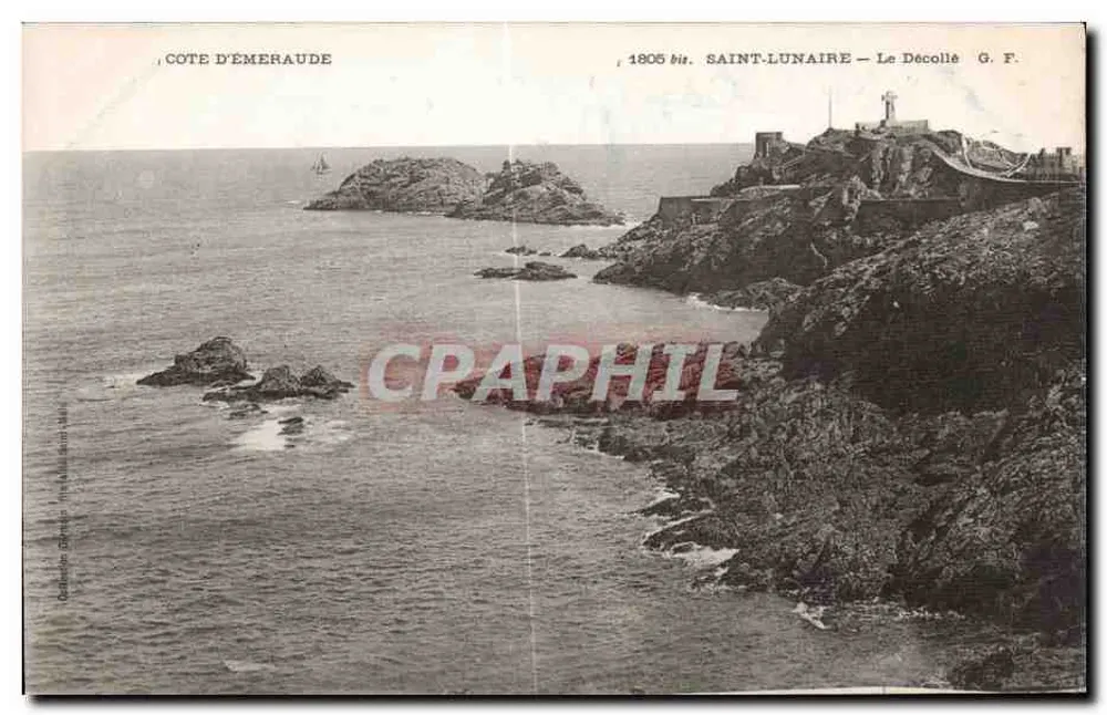 Saint-Lunaire — Le Décollé — G. F. — 1805 bis - Frente
