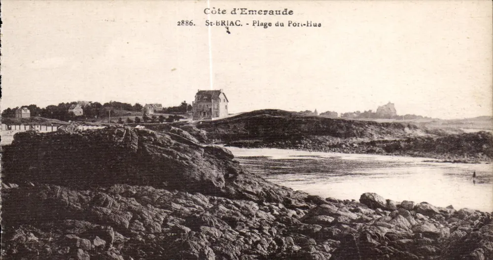 Côte d'Emeraude — St-Briac, Plage du Por-Hius — anonymer Verlag, Nr. 2886 - Vorderseite