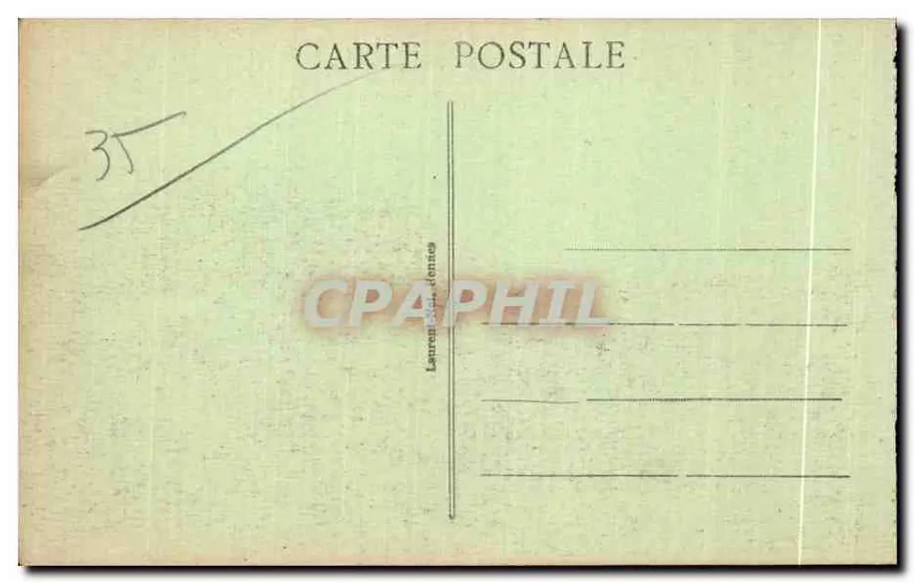 Côte d'Emeraude — St-Briac, Plage du Por-Hius — anonymer Verlag, Nr. 2886 - Rückseite