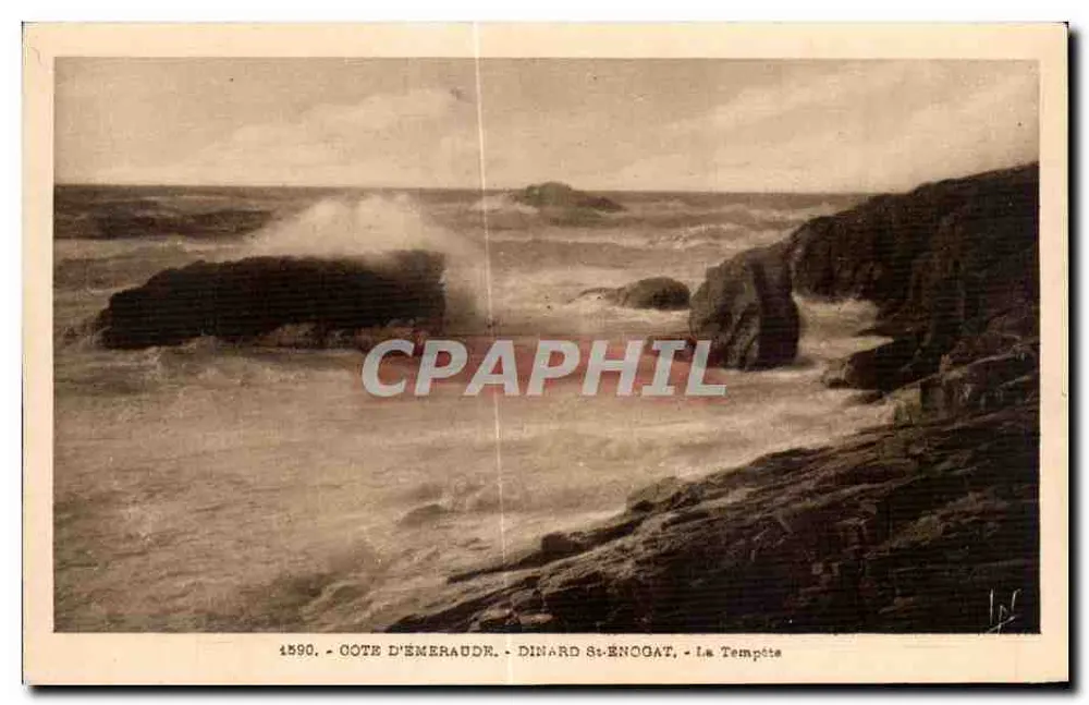 Côte d'Émeraude - Dinard St-Enogat - Die Sturm - Vorderseite