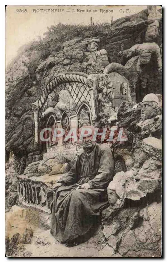 Rotheneuf — O Ermitão em Repouso — G. F. - Frente
