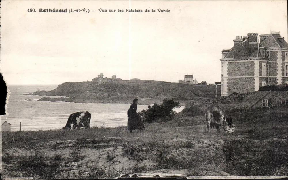 Rothéneuf (I.-et-V.) — Ansicht der Klippen von Varde — Verlag: 190. Rothéneuf (I.-et-V.) - Vorderseite