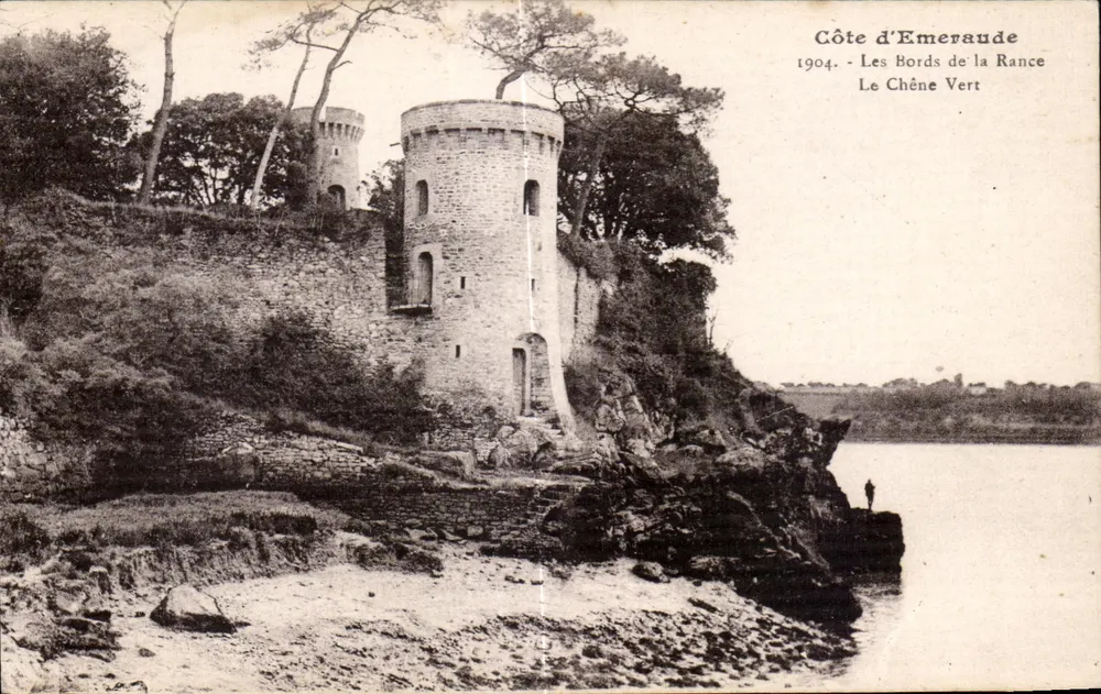 Costa de Émeraude — As Margens da Rance, O Carvalho Verde — Laurent N. Bennes - Frente