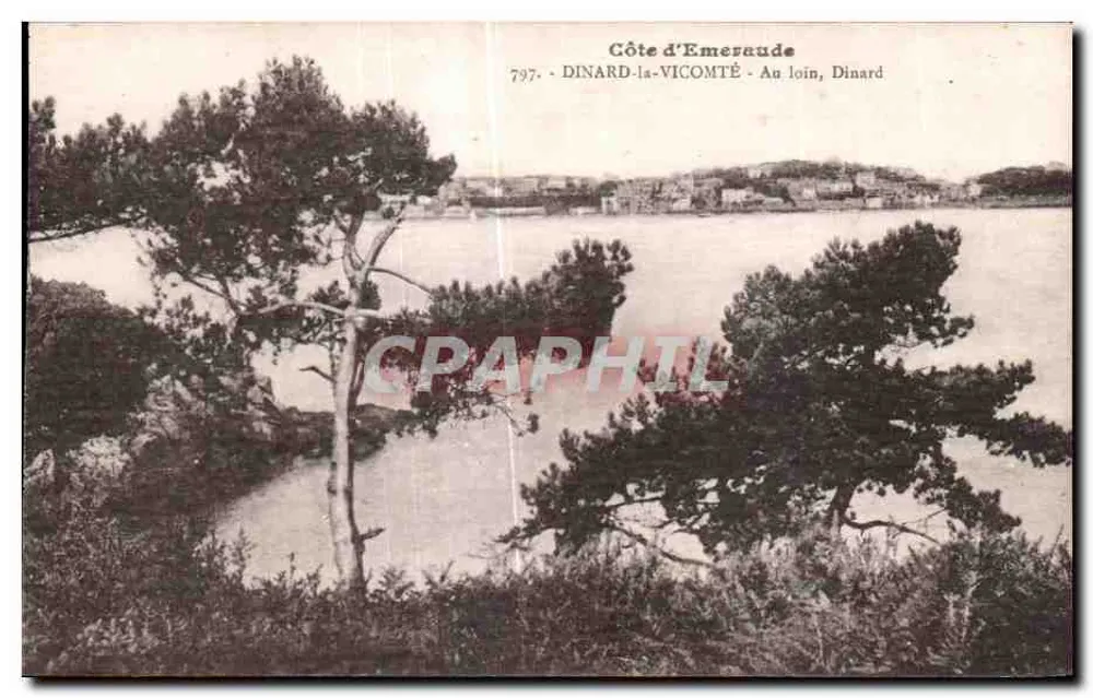 Côte d'Émeraude - In der Ferne, Dinard — Dinard-la-Vicomté, n°797 - Vorderseite