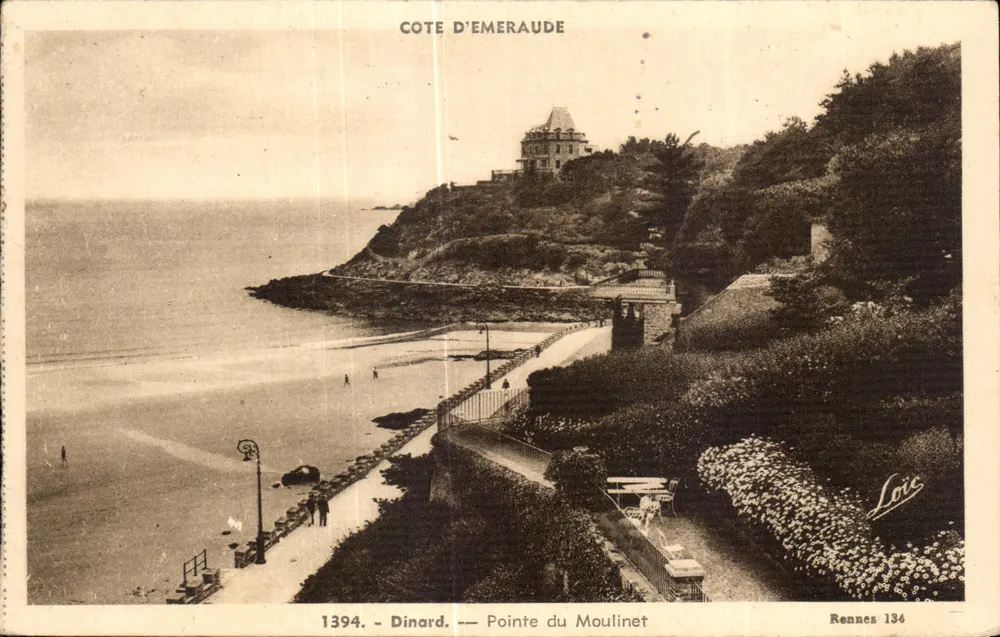 Ponta do Moulinet — Dinard — Costa da Esmeralda — Rennes 134 - Frente