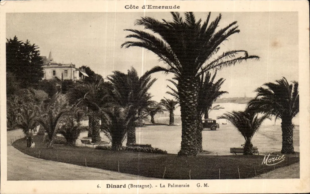 Dinard (Bretagne) - A Palmeraie - Costa da Esmeralda — G.M. Morice - Frente