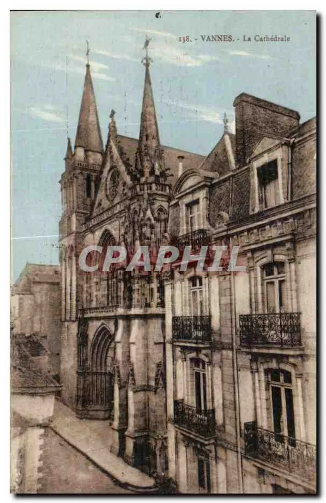 VANNES - A Catedral — n° 138 - Frente