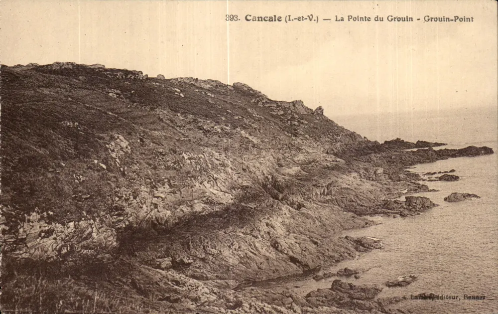 Cancale (I.-et-V.) — A Ponta do Grouin - Grouin-Point — Lambe, editor, Rennes - Frente