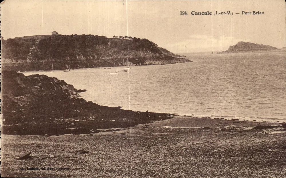 Cancale (I.-et-V.) — Port Brialac — S. LAMOUR, Editor, Brest - Frente
