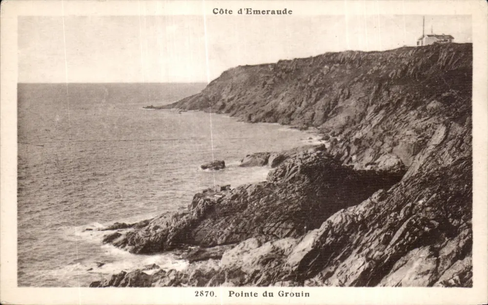 Ponta do Grouin — Costa da Esmeralda — Edição Chata-Louise, n° 2870 - Frente