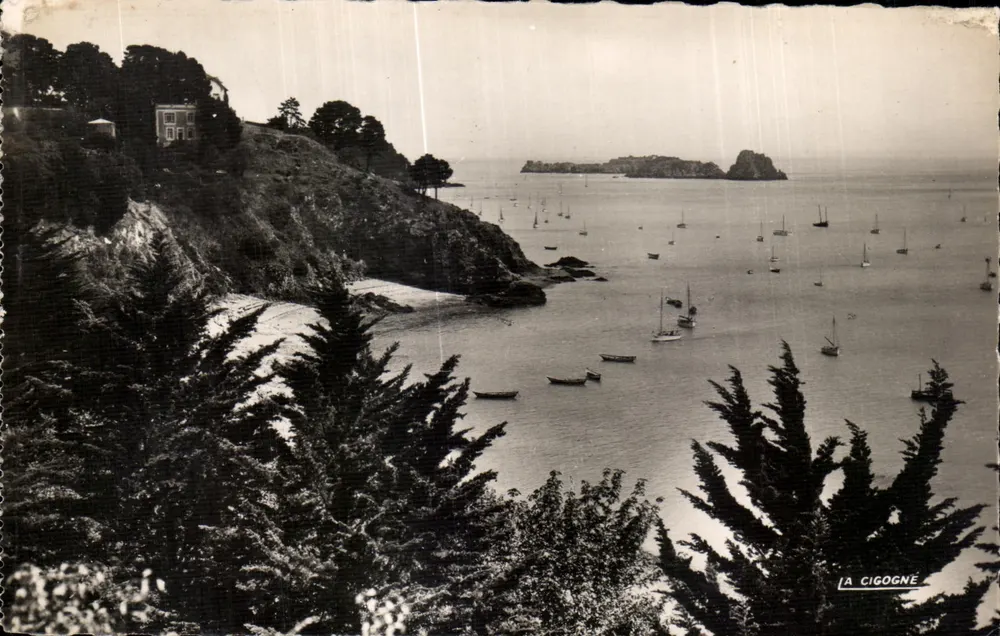 A Cigogne — A ponta do Hock — Cancale — Editor: A Cigogne, n° 655 - Frente