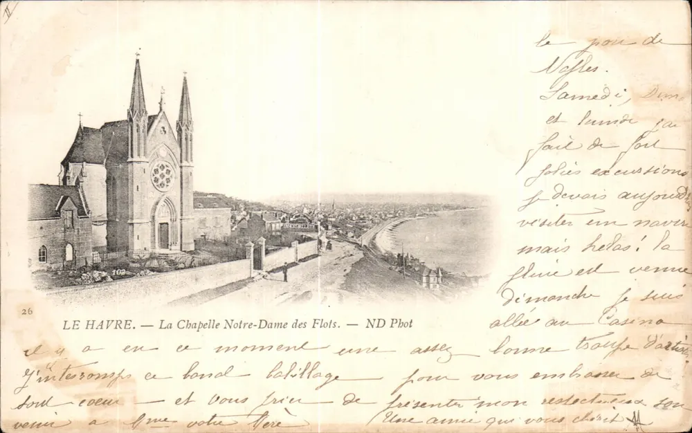 Le Havre — Kapelle Notre-Dame des Flots — ND Phot - Vorderseite
