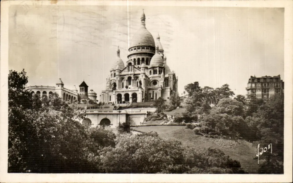 Basilika des Heiligen Herzens — Montmartre — Jjon - Vorderseite