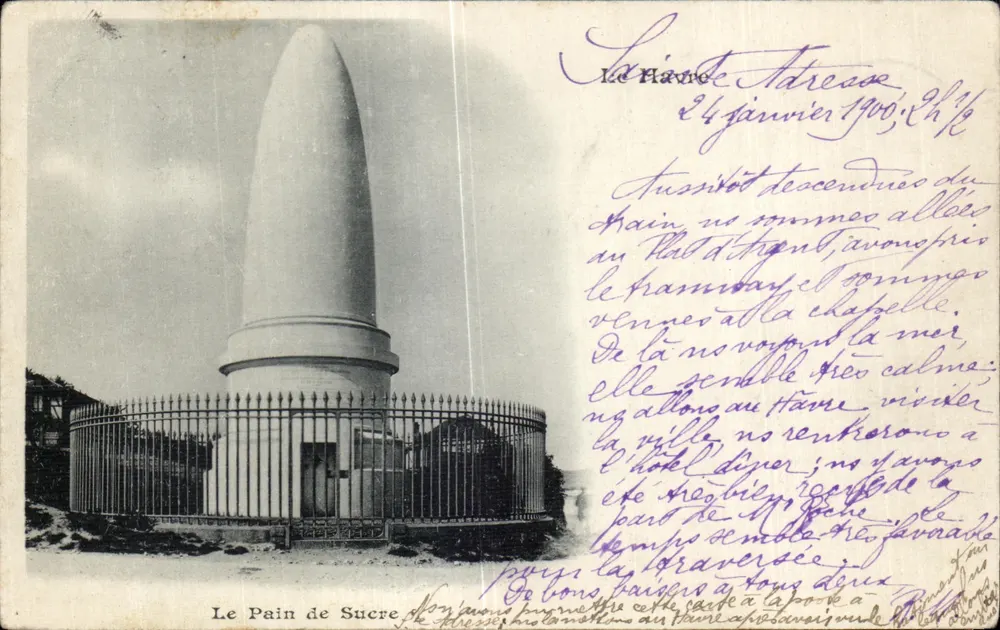 O Pão de Açúcar — Monumento em Le Havre — Editor não identificado - Frente