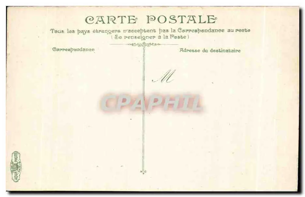 Nantes - O Castelo & a Catedral — editor S.476 - Verso