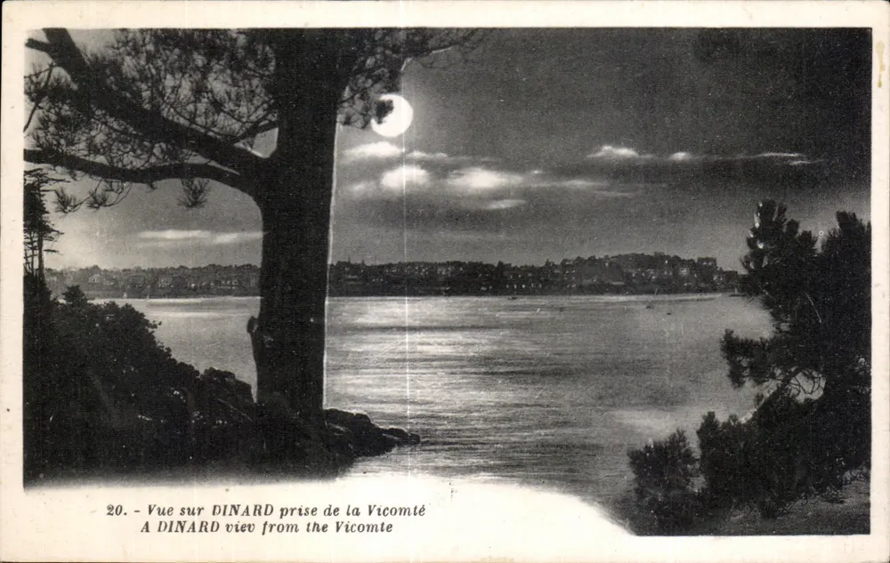 Ausblick auf DINARD von der Vicomté — G. Artaud, Verleger — Nr. 20 - Vorderseite