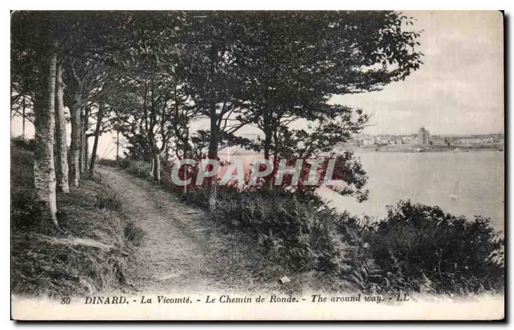 Dinard - La Vicomté - Le Chemin de Ronde - The around way - LL - Vorderseite