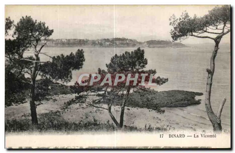 Dinard — La Vicomté — Lévy Frères & Cie, Paris - Frente