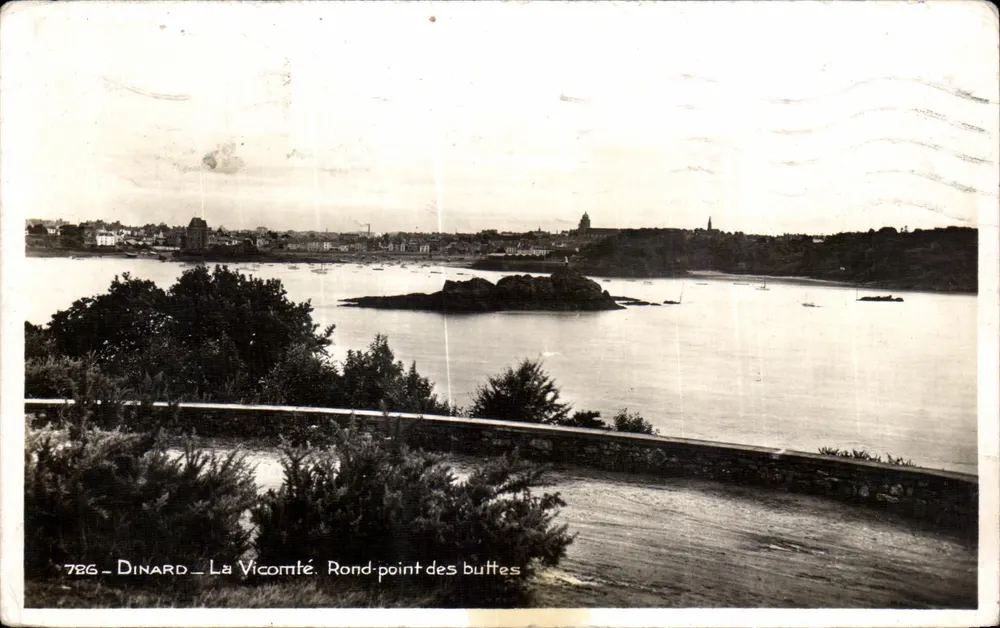 Dinard — A Vicomtia. Rotunda das buttes — Edição Le Géodone, n° 786 - Frente