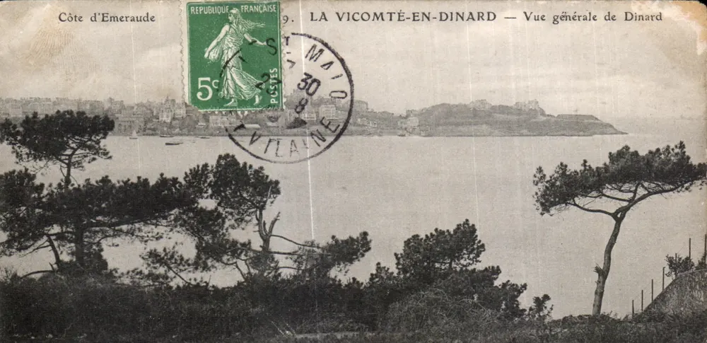 La Vicomté-en-Dinard — Allgemeiner Blick auf Dinard — Côte d'Emeraude - Vorderseite