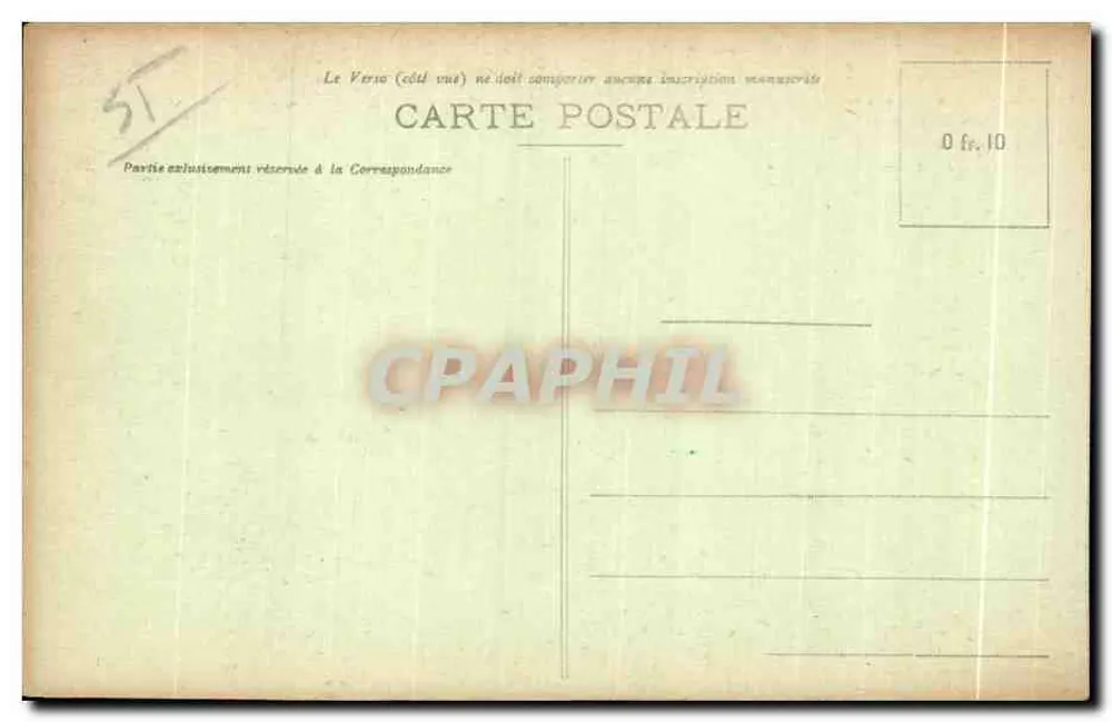 Côte d'Emeraude — Emerald Coast — Die Ufer der Rance — LA VICOMTÉ — Edition Guérin, St-Malo (L.-st-V.) - Rückseite