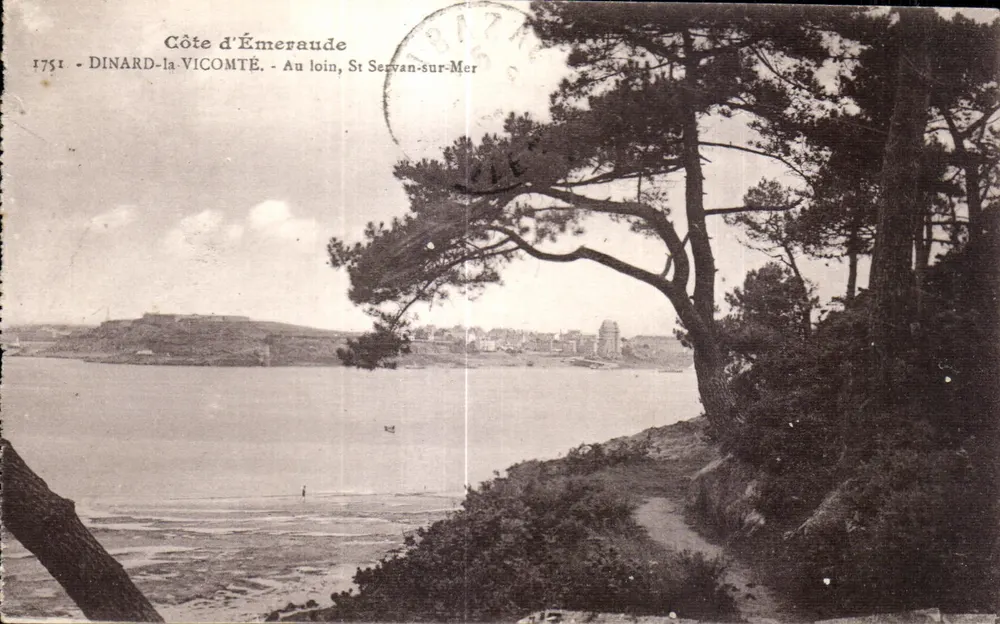 Küste von Émeraude — Dinard-la-Vicomté, St Servan-sur-Mer — Laurent-Nel, Nantes - Vorderseite
