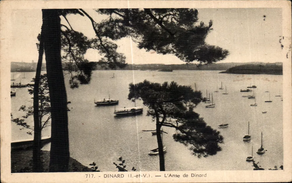 Dinard (Il.-et-V.) — A Ense de Dinard — Edição Dagorne em Dinard, n° 717 - Frente