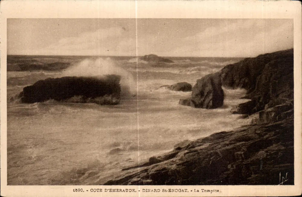 Costa da Esmeralda - Dinard St-Enogat — A Tempestade — Laurent-Nel, Rennes - Frente