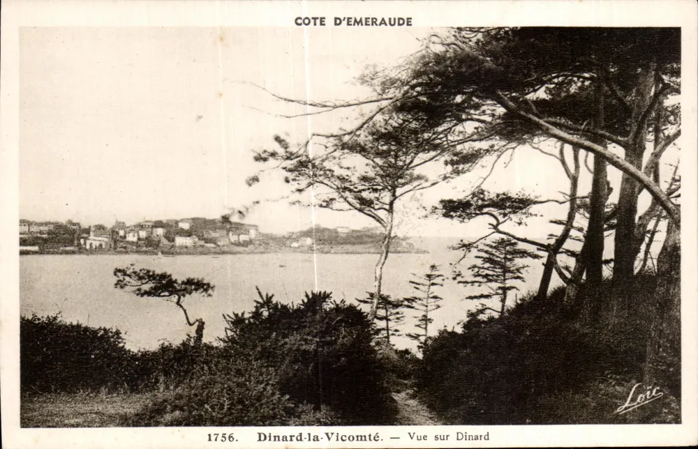 Dinard-la-Vicomté — Vista de Dinard — Cote d'Émeraude — Loic - Frente
