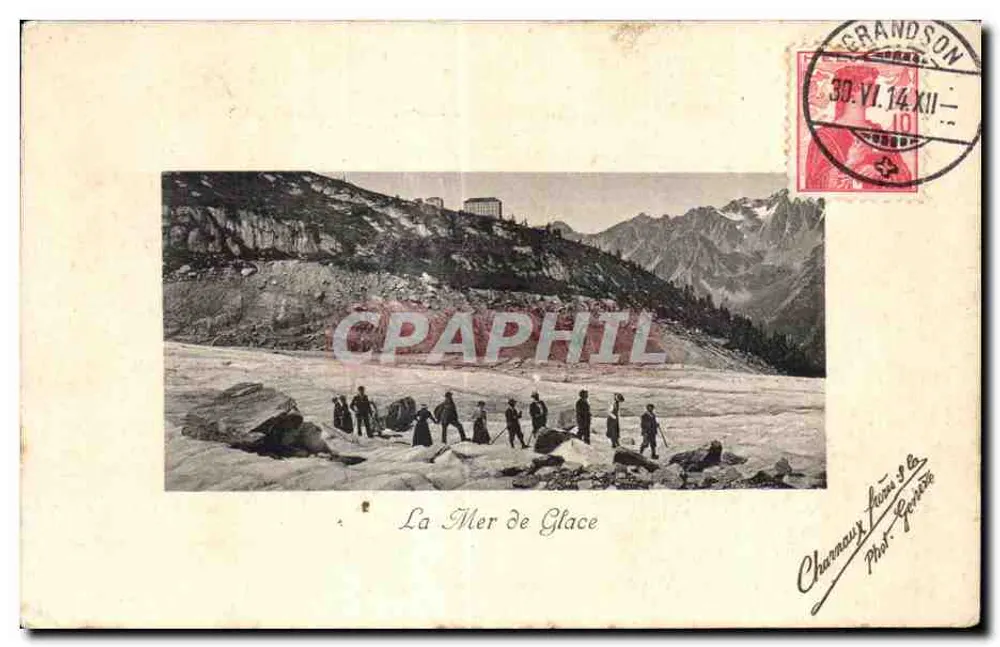 O Mar de Gelo — Charnaux Frères & Cie, Grandson - Frente