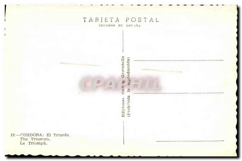 Córdoba : O Triunfo — Edições Garrapella, n°18 - Verso