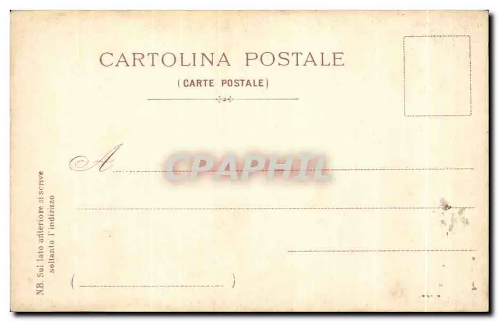 Venedig — Isola di S. Giorgio dal Molo — Ed. Luigi ved. Zanco 189 - Rückseite