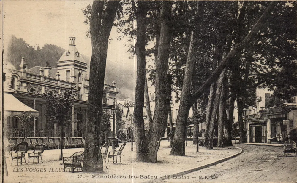 Plombières-les-Bains — Das Casino — LES VOSGES ILLUSTRÉE — n°41 - Vorderseite