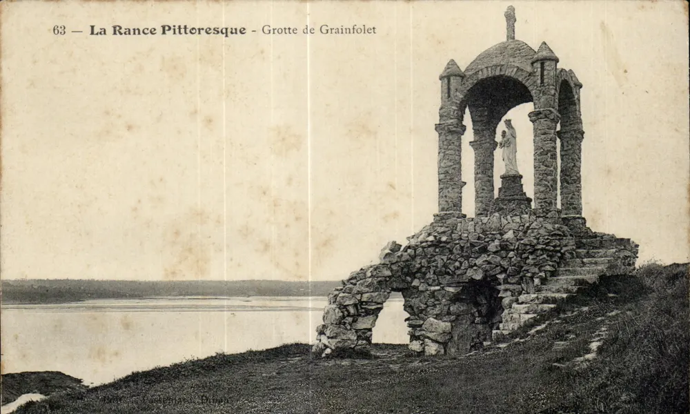 La Rance Pittoresque - Gruta de Grainfolet — Editor Blanchet, n°63 - Frente