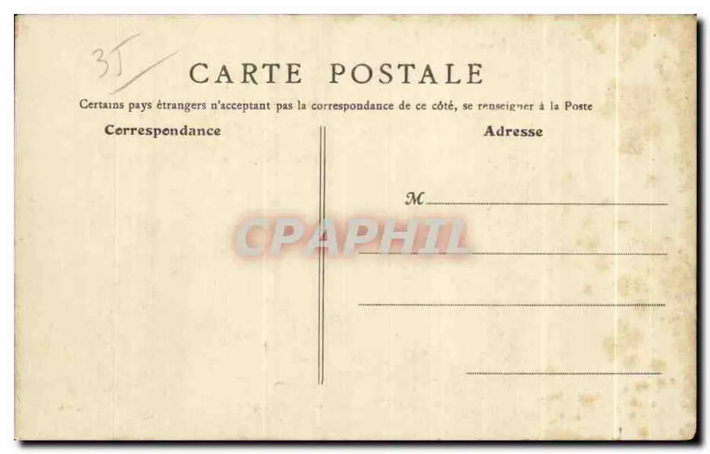 La Rance Pittoresque - Gruta de Grainfolet — Editor Blanchet, n°63 - Verso