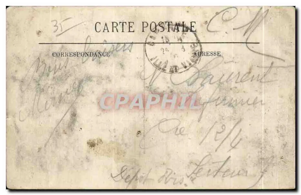 Cancalé — Le Rocher de Cancalé — LL, n°10 - Verso