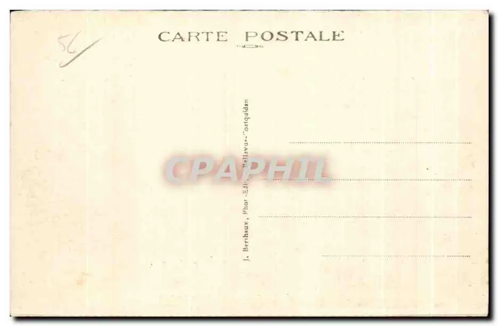 Camp de Coëtquidan — O Vaux Lorient — Berthaux, Fotógrafo - Verso