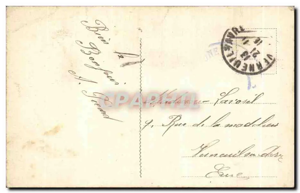 Malta — Baía de São Paulo — editor não identificado - Verso