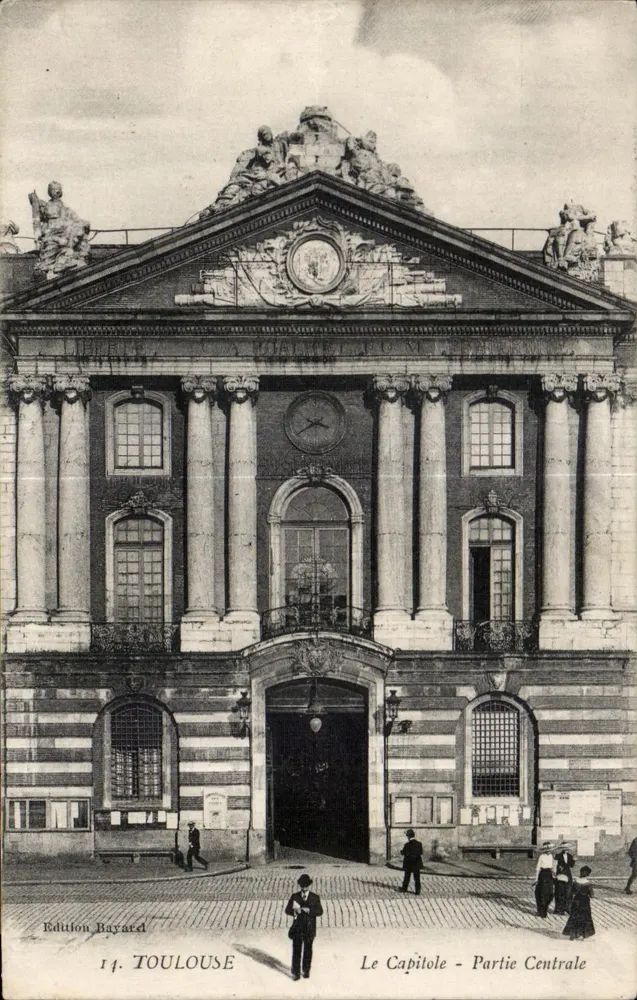 O Capitólio - Parte Central — Toulouse — Edição Bayard, n°14 - Frente