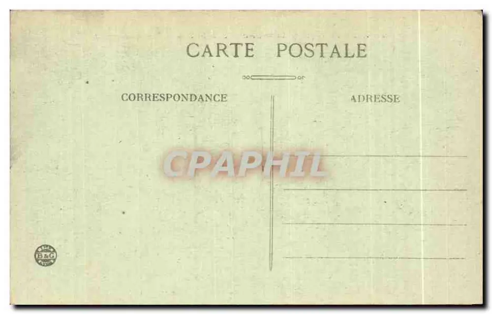 Hendaye (Côte Basque) — Die Bidassoa — Der Pic des Trois Couronnes — BR 5077 - Rückseite
