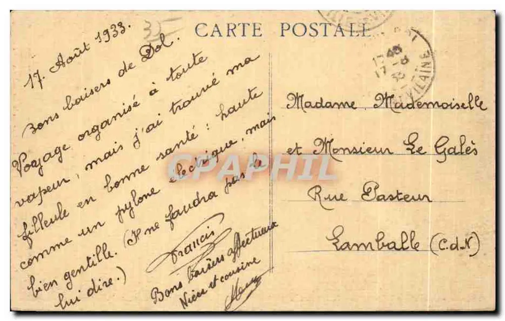 Dol-de-Bretagne (Ille-et-Vil) — Interno della Cattedrale — Il Coro - Verso