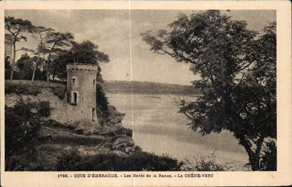 Côte d'Émeraude — Ufer der Rance — Chêne-Vert — Verlag Laurent-Nel, Rennes - Vorderseite