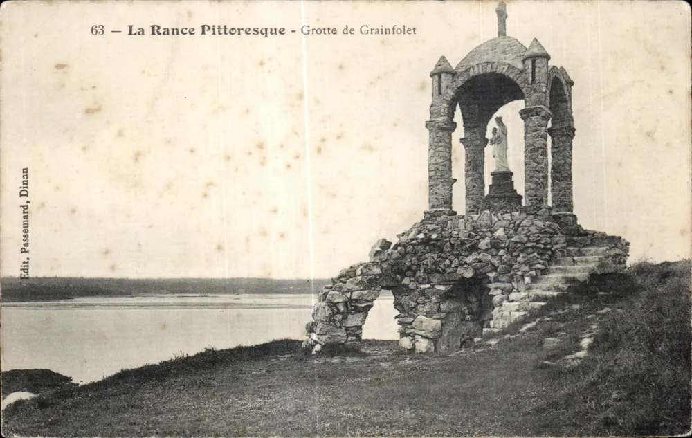 Höhle Grainfolet — La Rance Pittoresque — Edit. Passemand, Dinan - Vorderseite