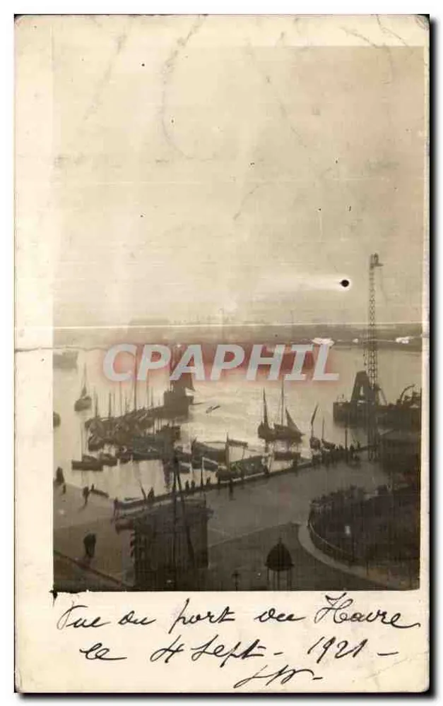 Vue du port de Le Havre — éditeur non visible, n° de série non lisible - Vorderseite