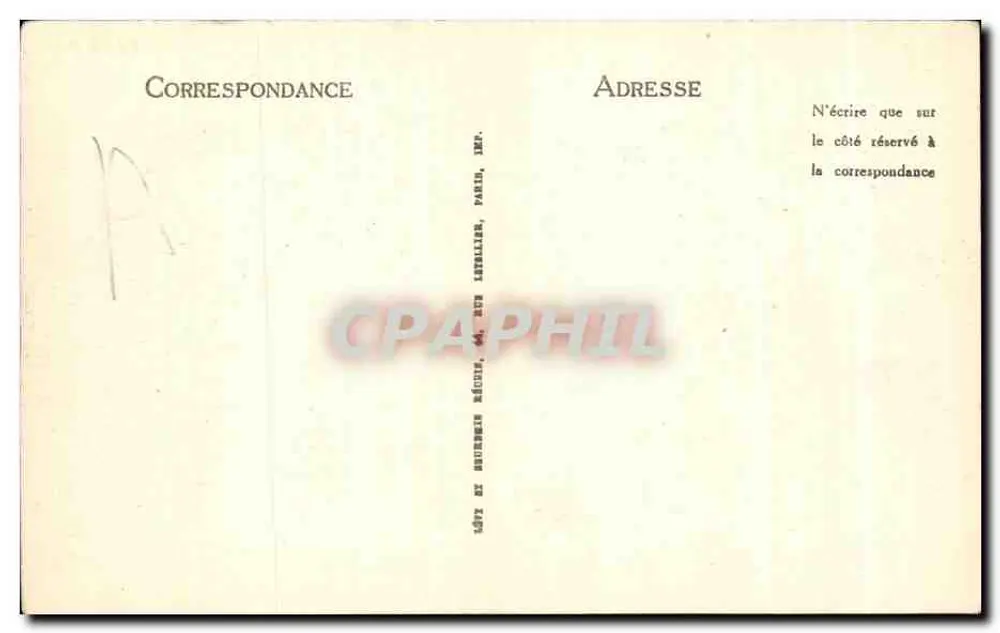 Rouen - Das Justizpalast - Ansicht von der Rue aux Juifs - LL - Rückseite