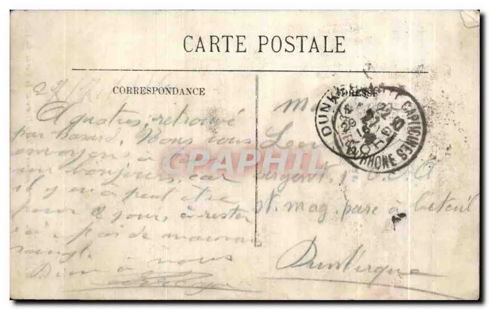 Marseille — Les Ascenseurs et Notre-Dame de la Garde — LL. Éditeur LL. N° 17 - Rückseite